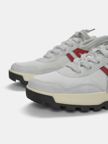 Pull&Bear Platform trainers in Grey