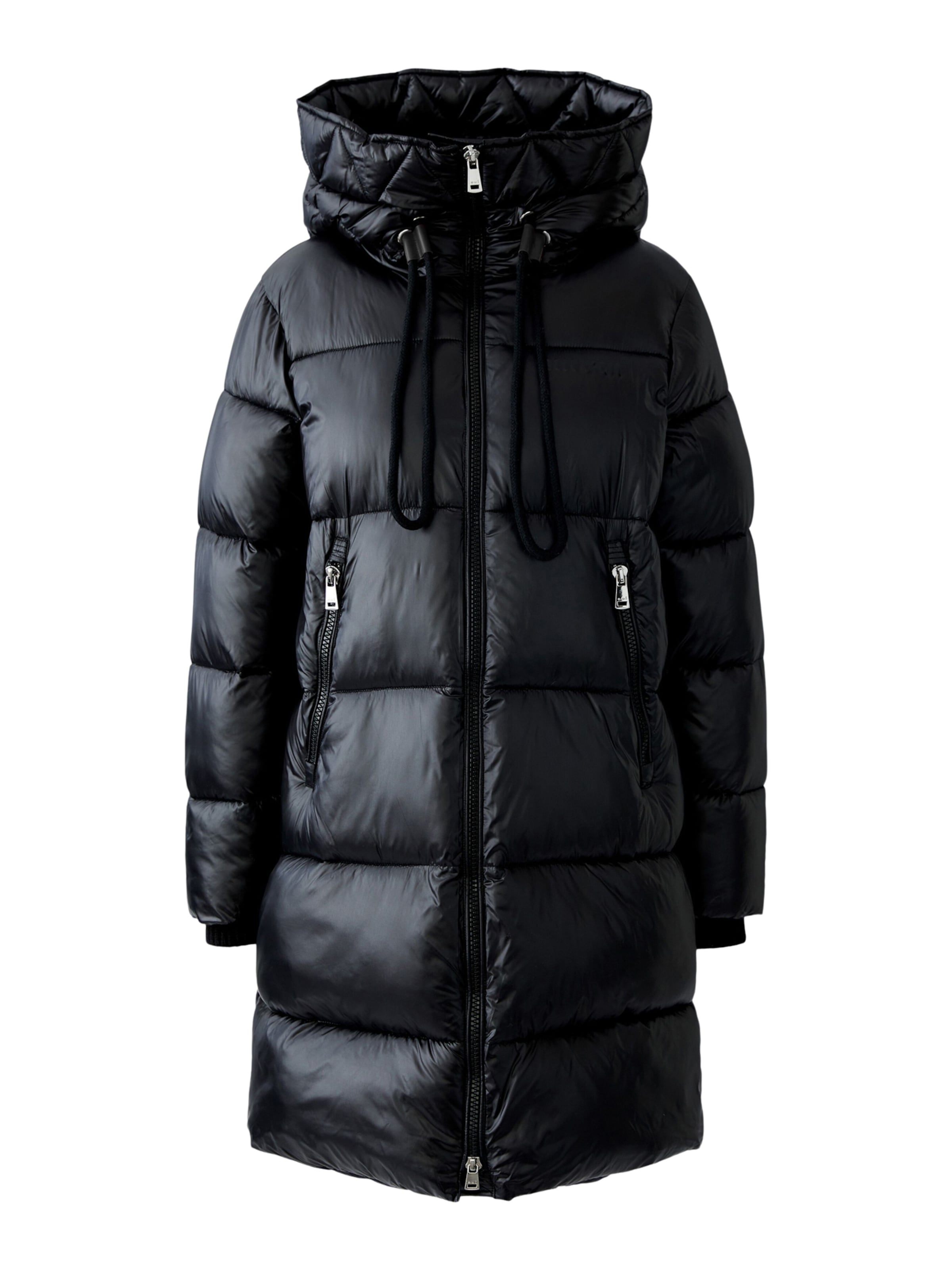 OUI Zimní kabát – černá: přední strana