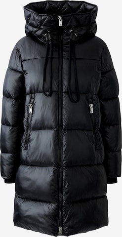 OUIZimski kaput - crna boja: prednji dio