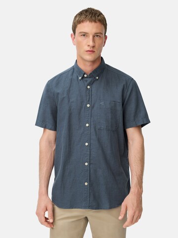 CAMEL ACTIVE Regular fit Button Up Shirt in Blue: front