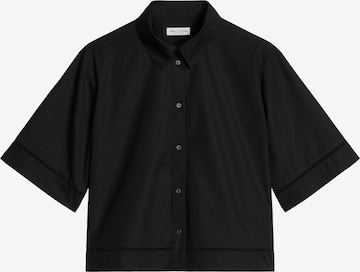 Marc O'Polo Bluse in Schwarz: Vorderseite