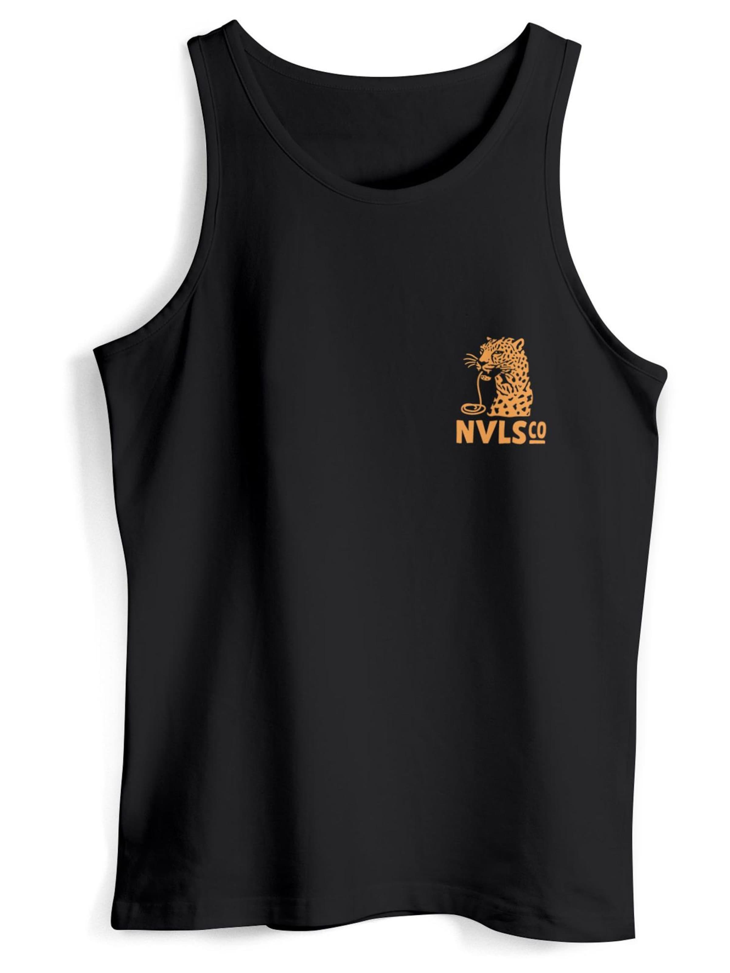 Neverless Shirt 'Eat pasta' in Black: front