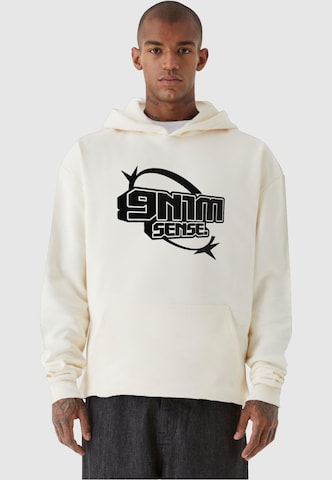 9N1M SENSE Sweatshirt 'Y2K' in Beige: predná strana