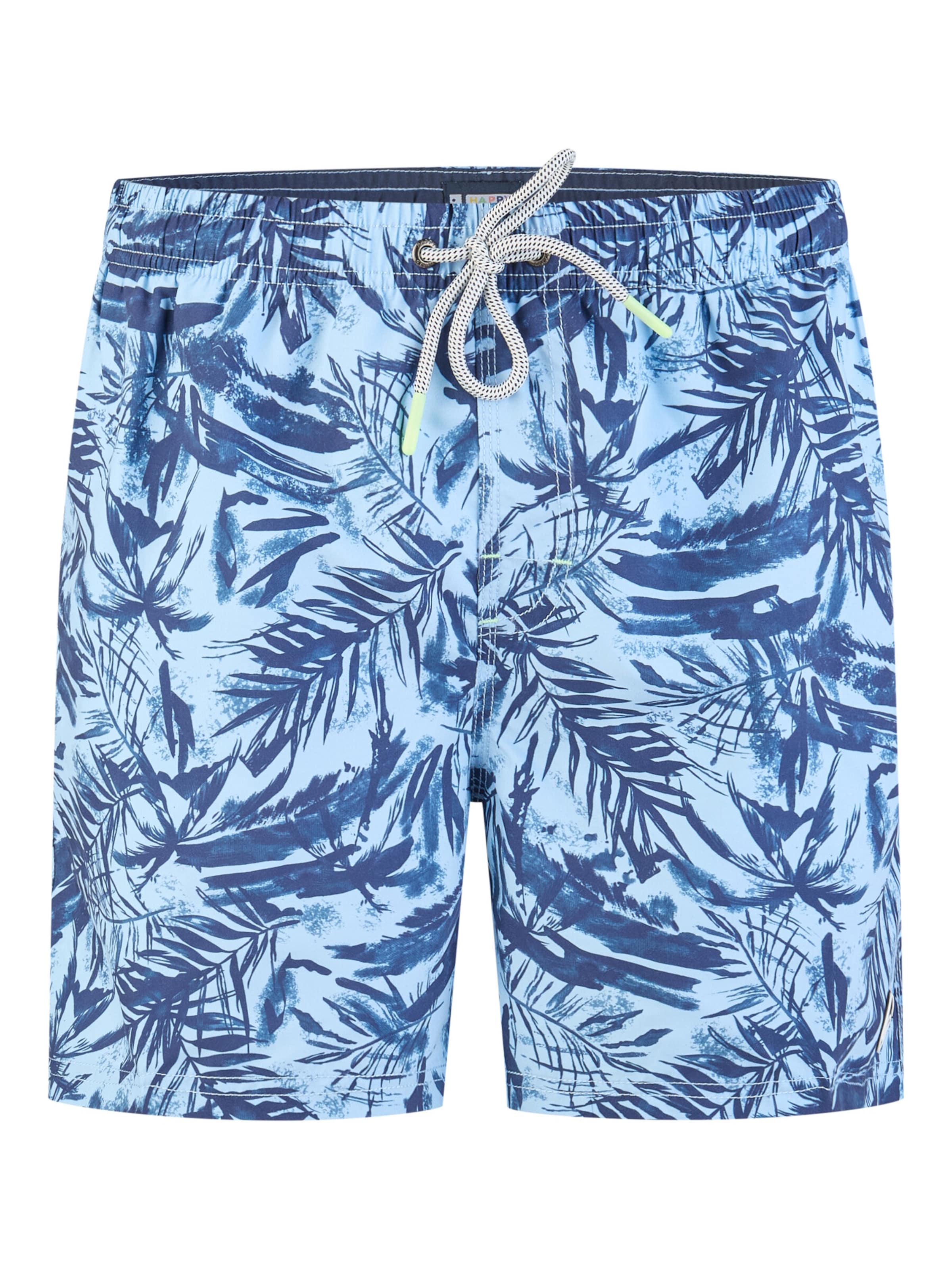 Happy Shorts Zwemshorts in Blauw: voorkant