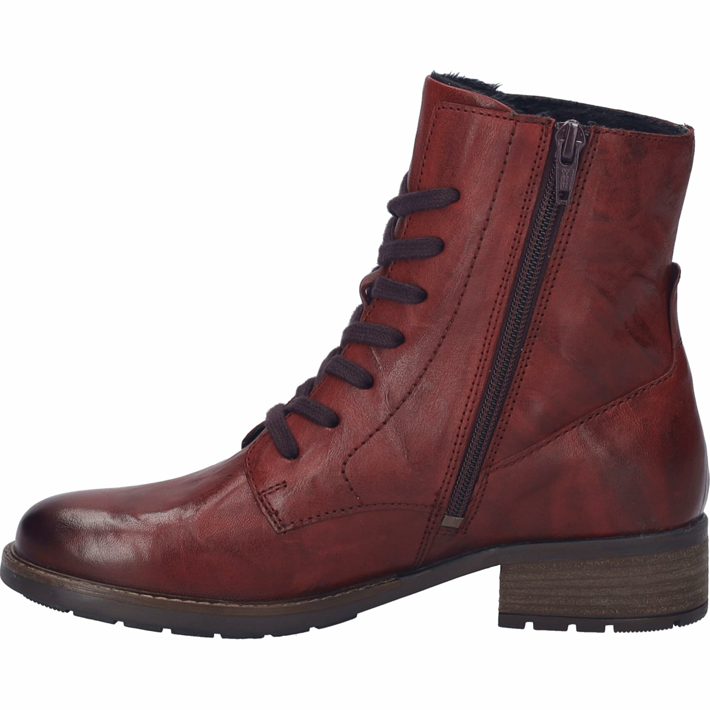 JOSEF SEIBEL Schnürstiefel in Rot