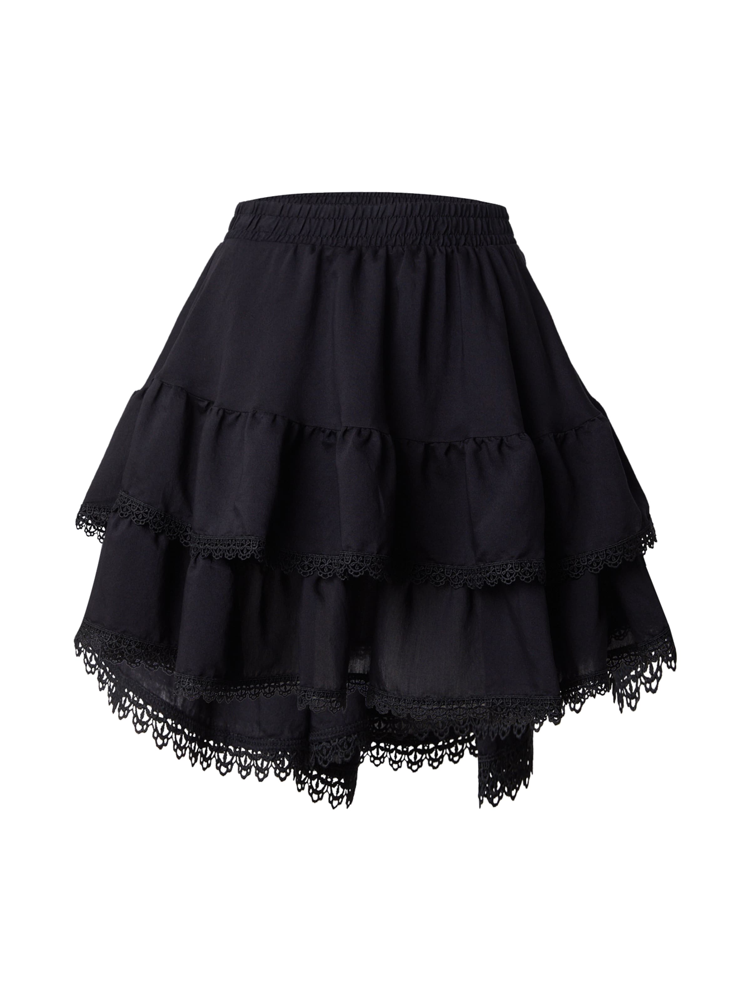 melns Gina Tricot Svārki: no priekšpuses