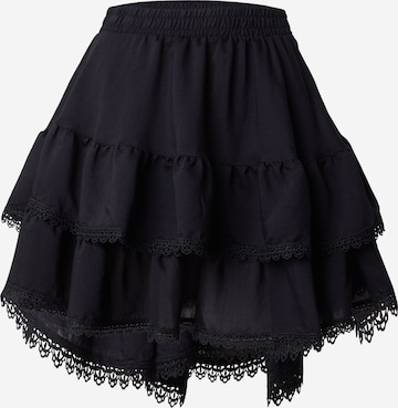 Gina Tricot Rok in Zwart: voorkant