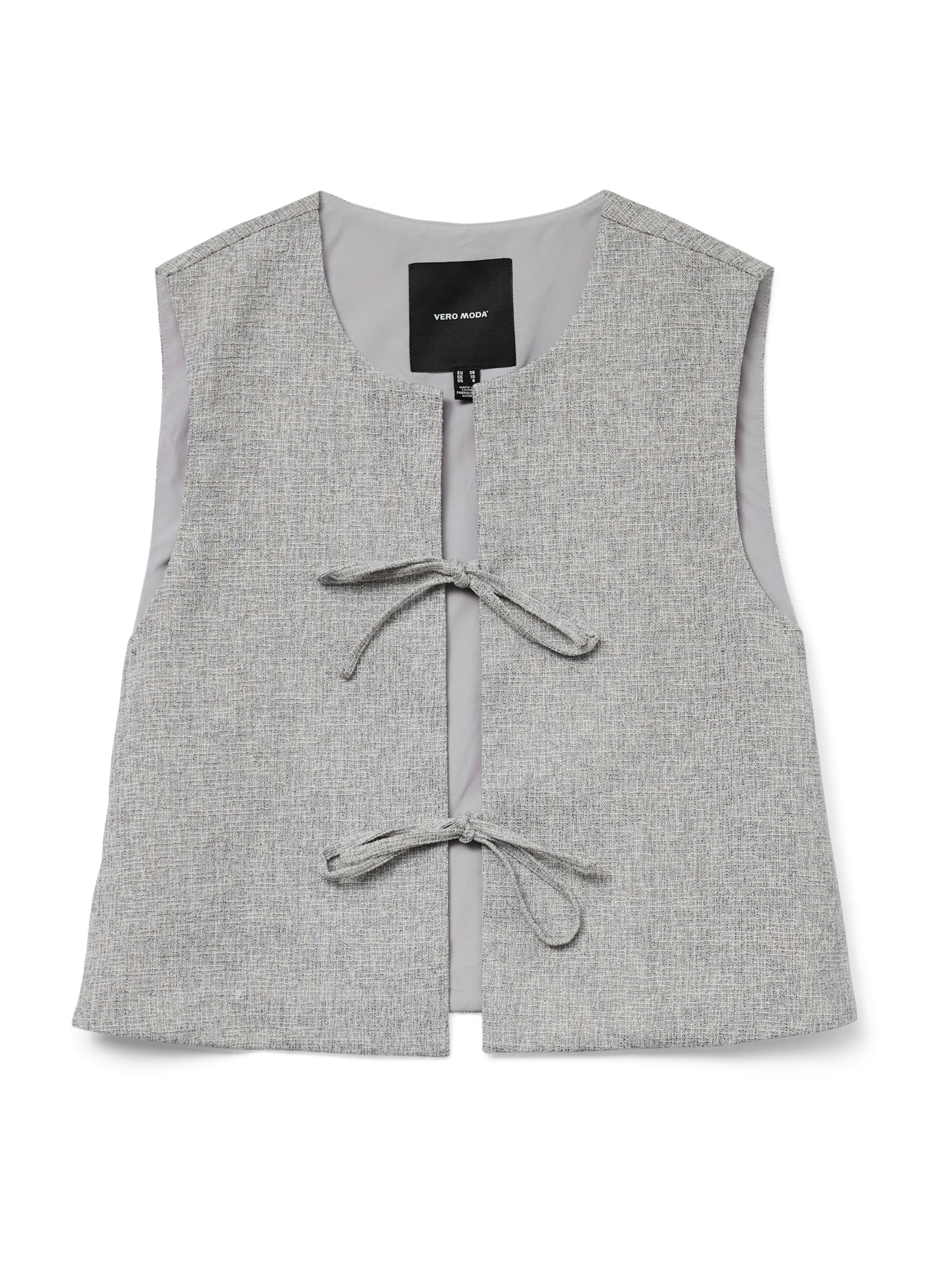 Gilet 'VMTAMMI' VERO MODA en gris : devant