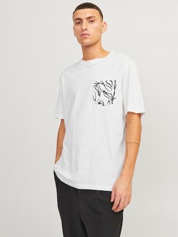 JACK & JONES T-Shirt 'Lafayette' in Weiß: predná strana