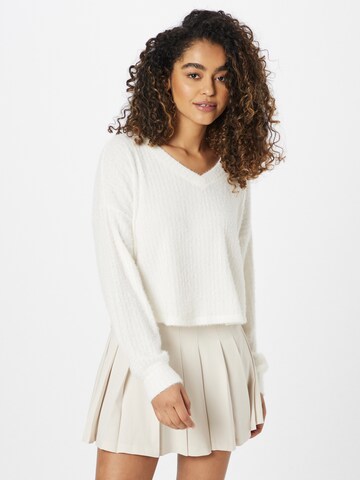 HOLLISTER Tröja i beige: framsida