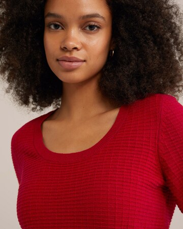 Pull-over WE Fashion en rouge