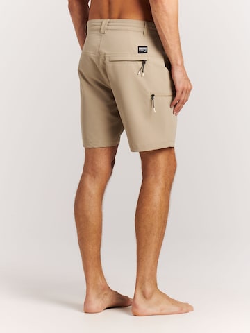 PROTEST Board Shorts 'PRTRadcot' in Brown