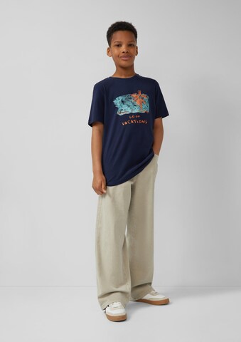 T-Shirt s.Oliver en bleu : devant