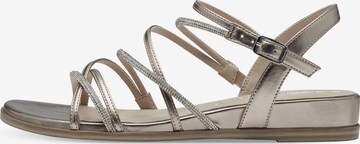 TAMARIS Sandalen met riem in Goud