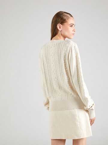 Atelier Rêve Knit Cardigan 'GABRIELLE' in White