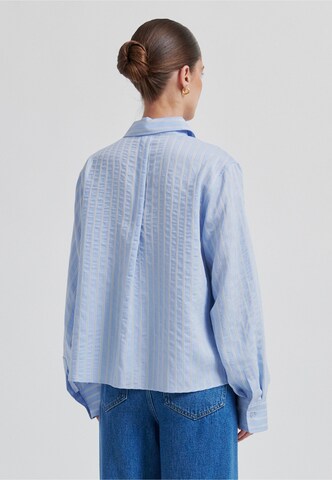 SECOND FEMALE - Blusa 'Syracuse' em azul