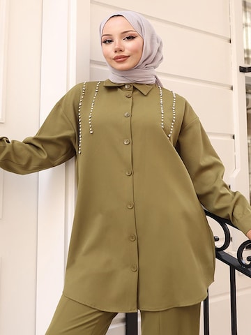 MODAMIHRAM Tunic in Green
