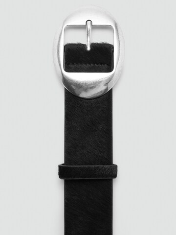 MANGO Bælte 'NAZA' i sort