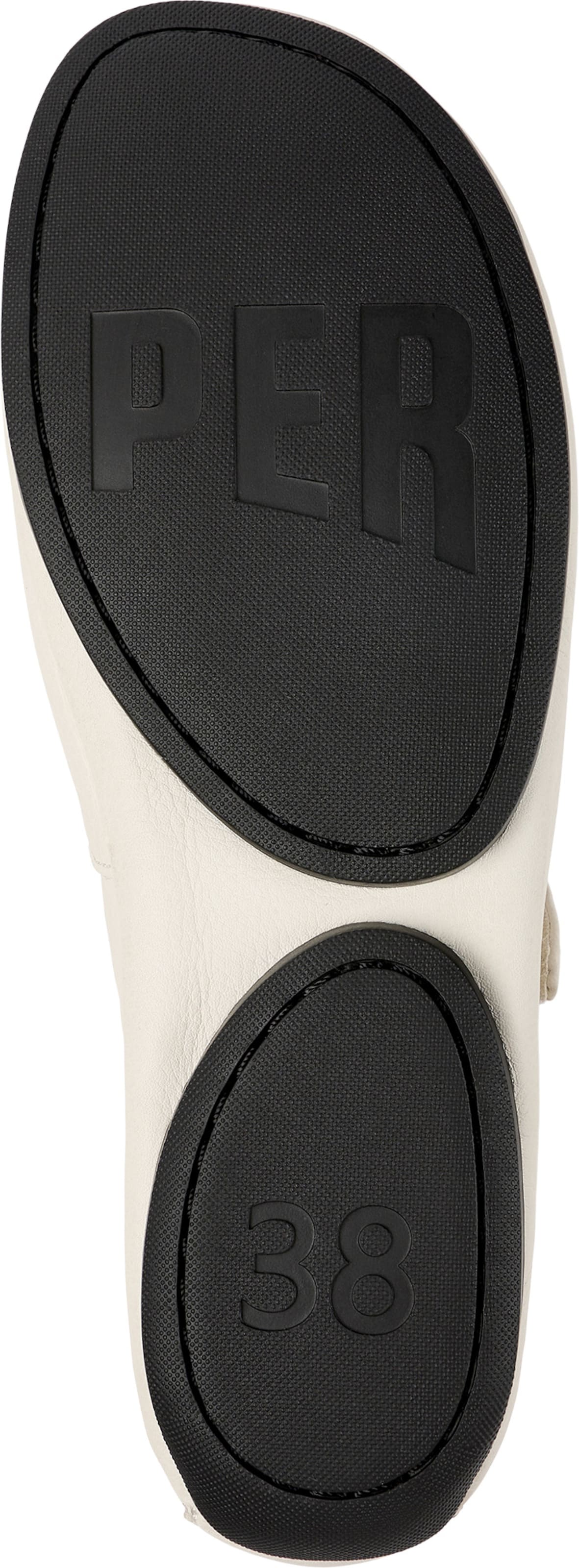 CAMPER - Bailarinas con hebilla 'Right Nina' en blanco