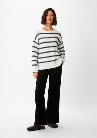 comma casual identity Wide leg Broek in Zwart