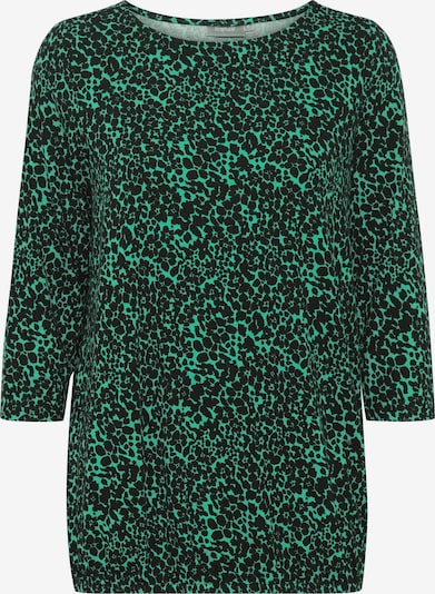 Fransa Shirt in jade / schwarz, Produktansicht