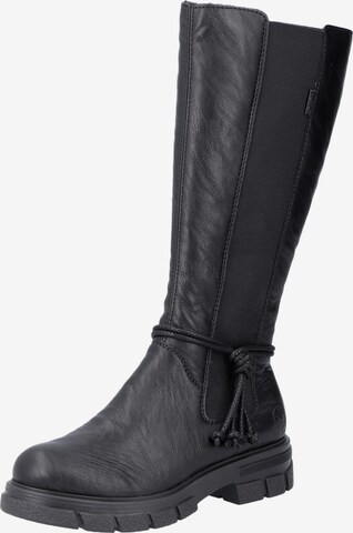 Rieker Boots in Black: front