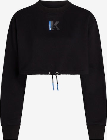 KARL LAGERFELD JEANS - Sweatshirt em preto: frente
