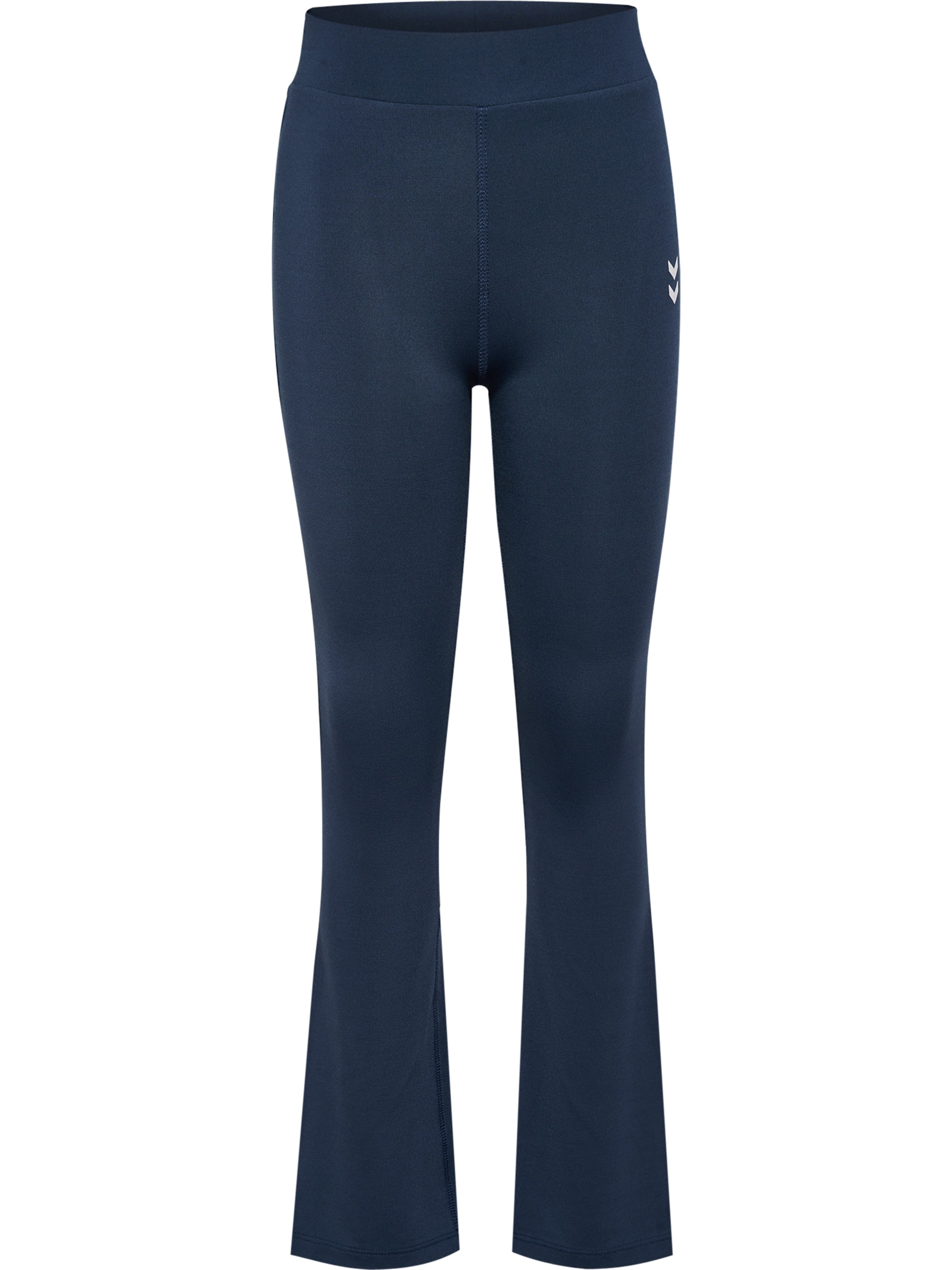Hummel Flared Sports trousers in Blue: front