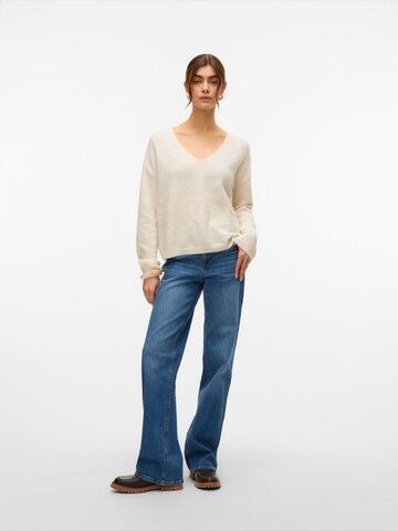 VERO MODA Sweter 'VMBESTI' w kolorze beżowy