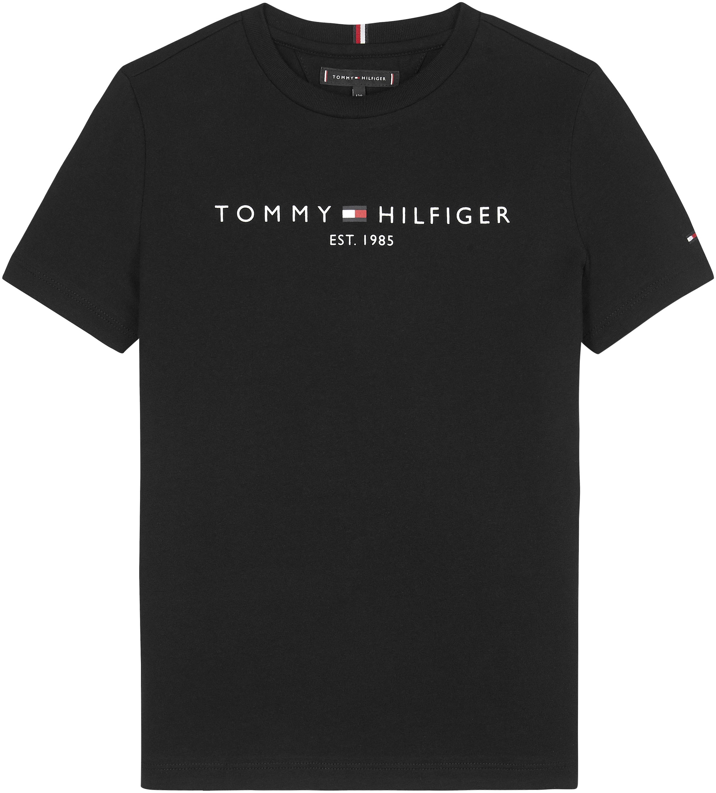 TOMMY HILFIGER Tričko - Čierna: predná strana
