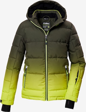 KILLTEC Outdoorjacka i grön: framsida