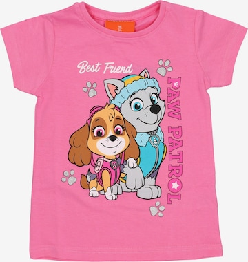 PAW Patrol T-Shirt 'Skye & Everest' in Pink: Vorderseite