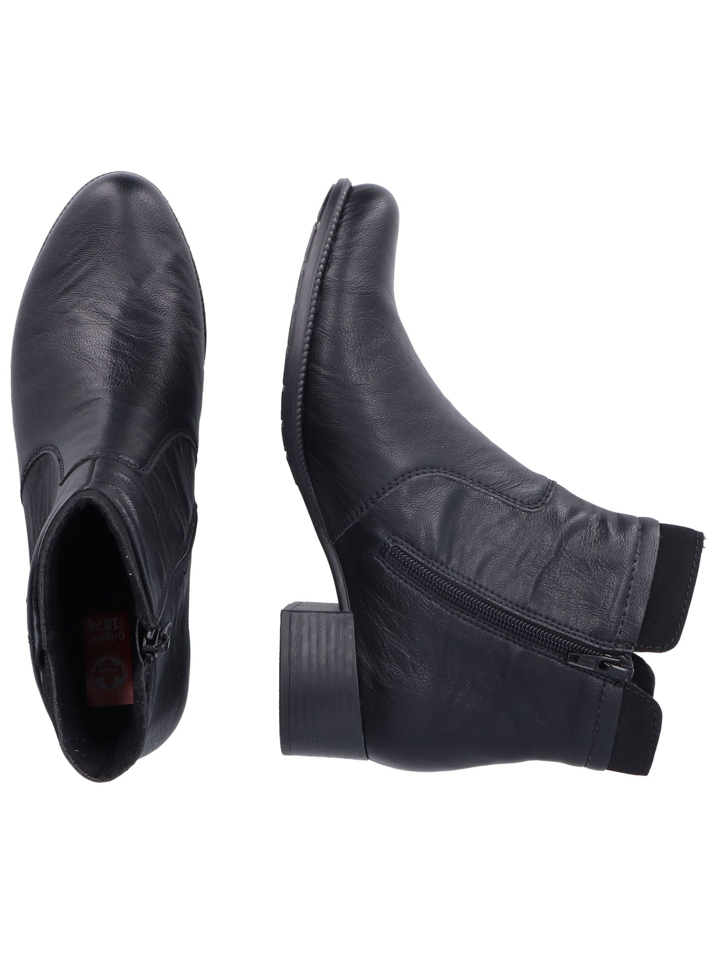 Rieker Enkellaarsjes in Zwart