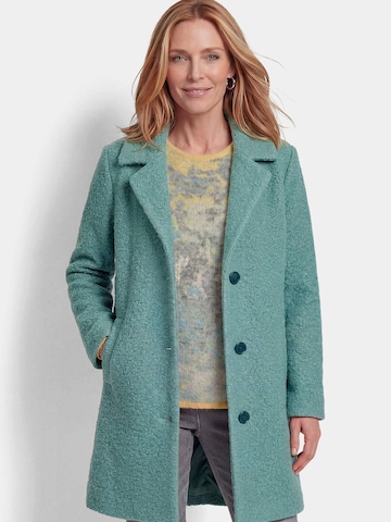 Goldner Between-seasons coat in Green: front