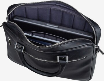 LEONHARD HEYDEN Document Bag 'Montreal' in Black