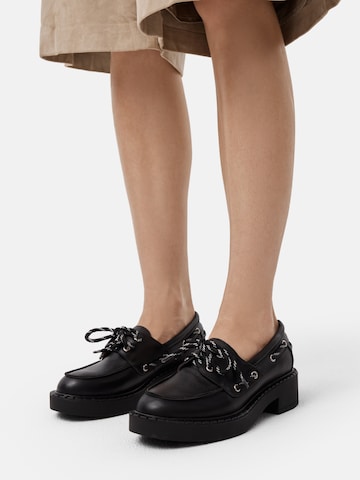 L37 HANDMADE SHOES Lace-up shoe 'STARDUST' in Black