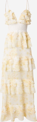 geltona True Decadence Vakarinė suknelė: priekis
