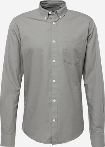 Only & Sons Button Up Shirt 'NEIL' in Grey: front