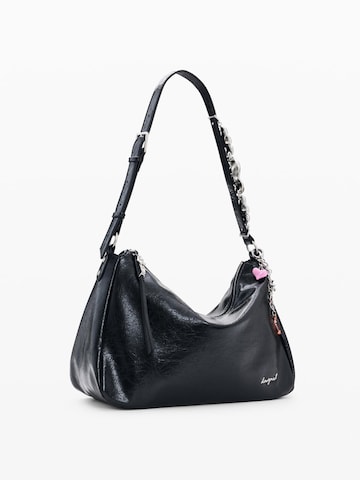 Desigual Schultertasche in Schwarz