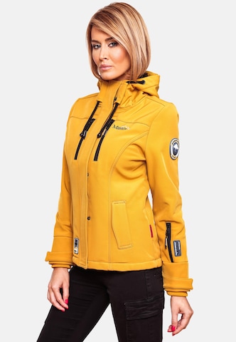 Veste fonctionnelle ' Kleine zicke ' MARIKOO en jaune