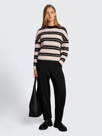 TOM TAILOR DENIM Barrel Trousers in Black