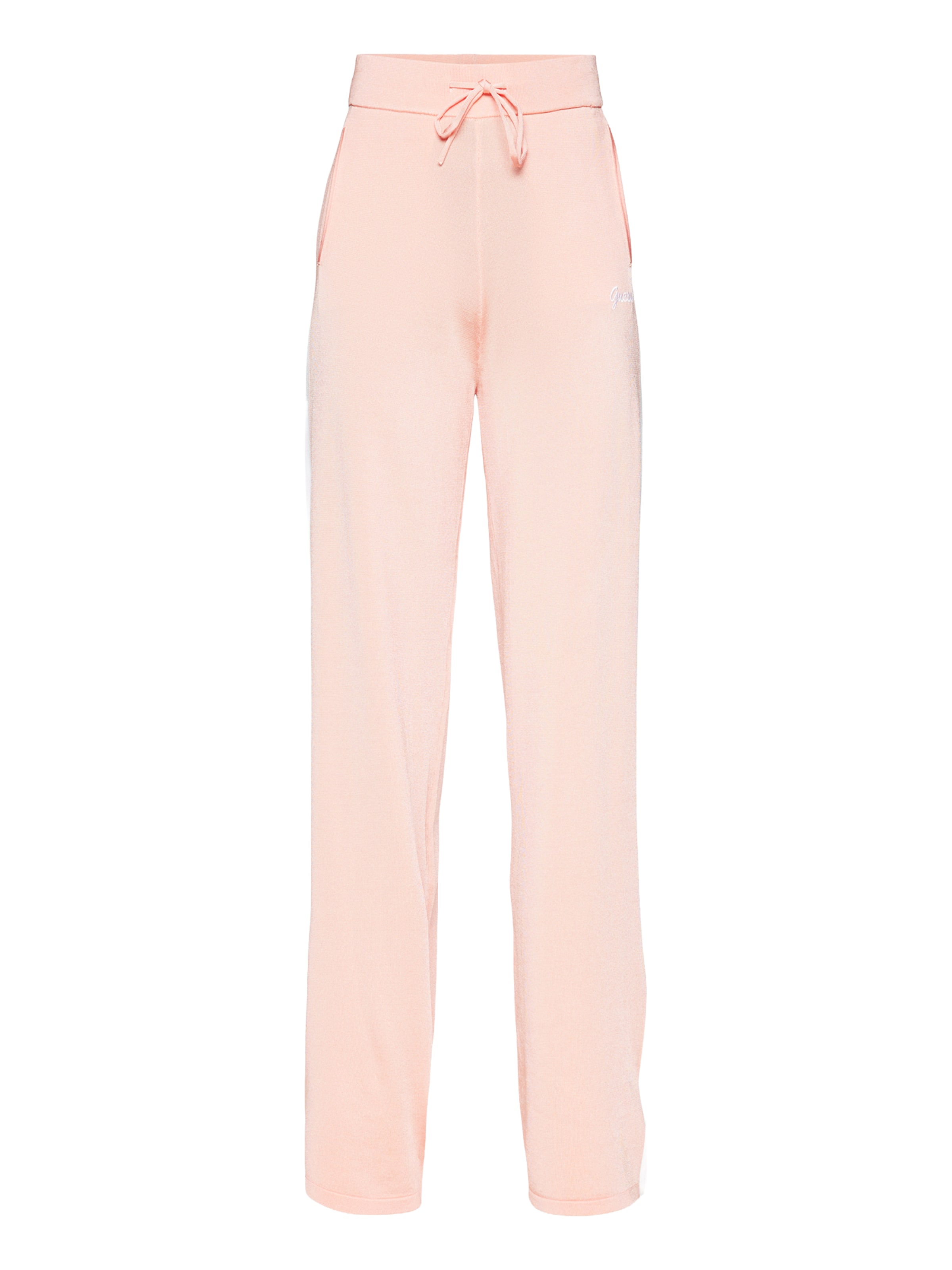 Wide leg Pantaloni di GUESS in rosa: frontale