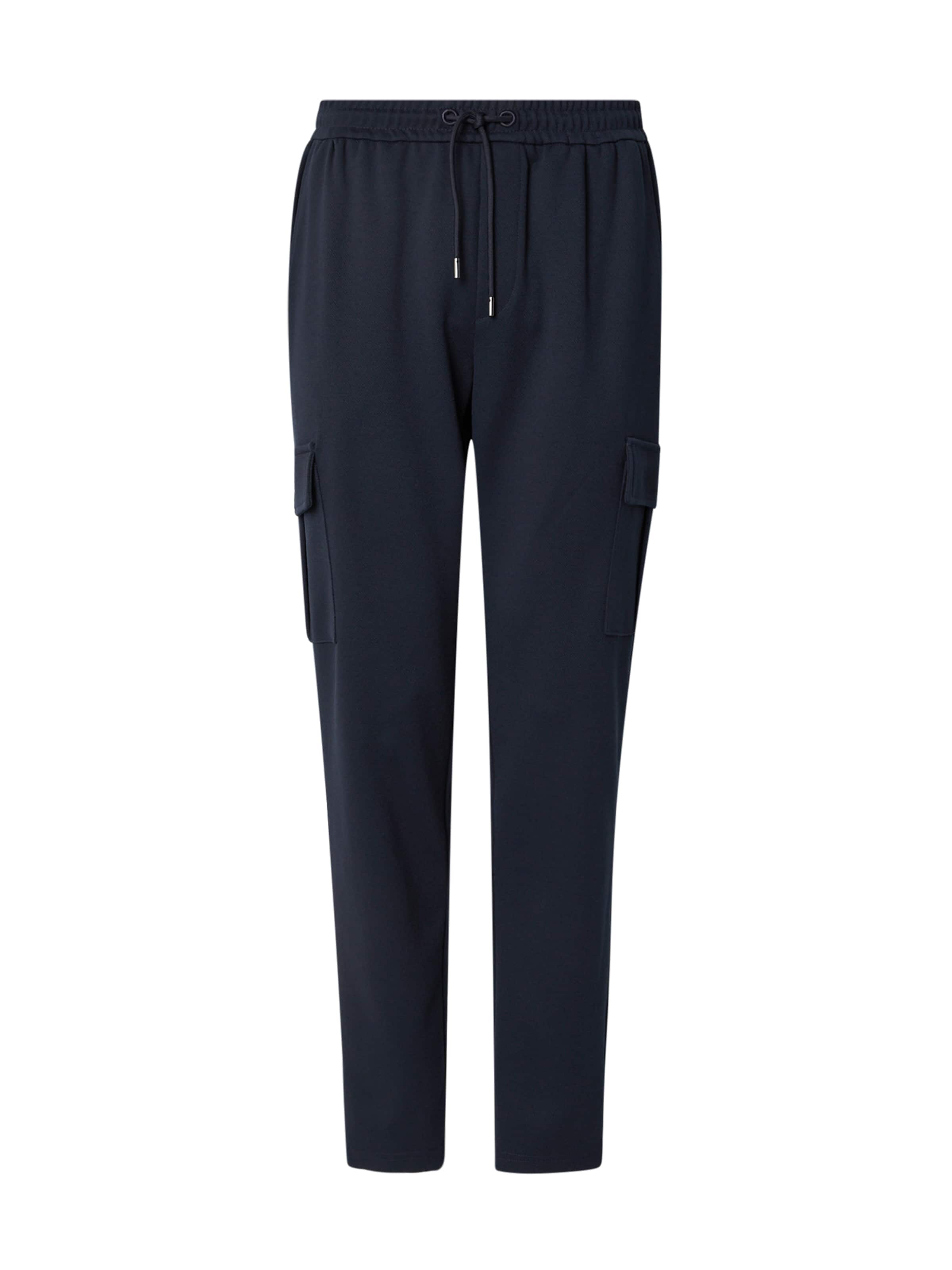 INDICODE JEANS Cargobukser 'Nello' i blå: forside