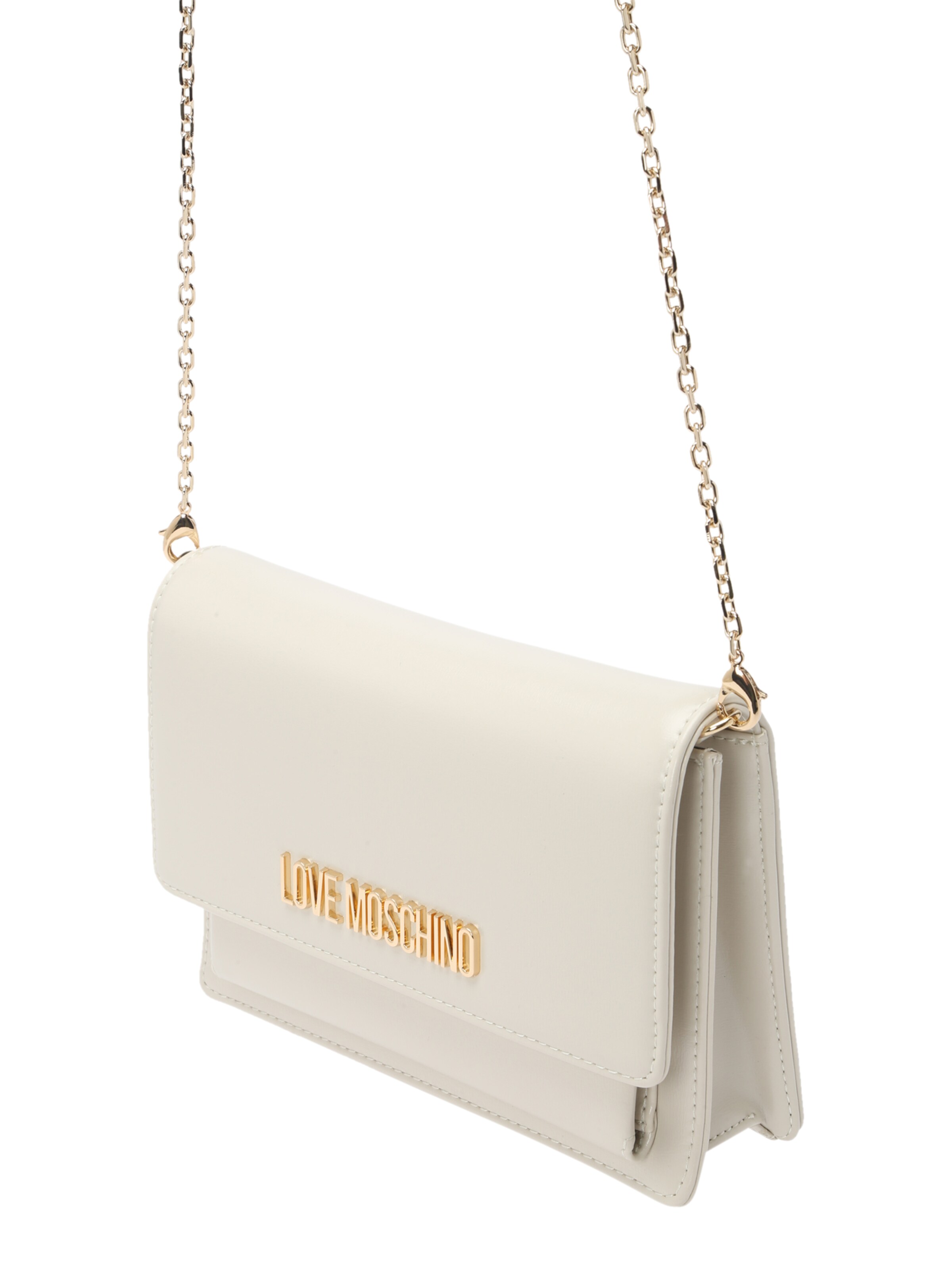 Love Moschino Schoudertas in Beige: voorkant