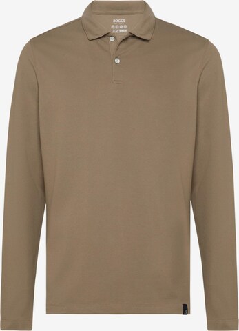 Boggi Milano Shirt in Bruin: voorkant