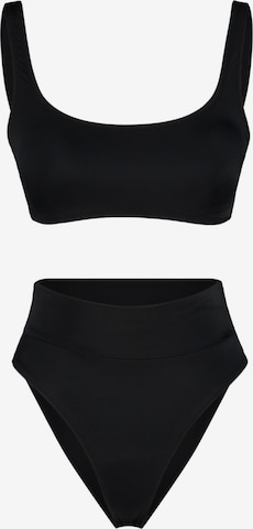 juoda Trendyol Biustjė Bikinis: priekis