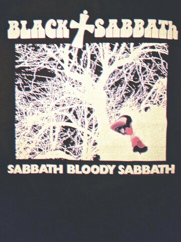 BLACK SABBATH Shirt 'Black Sabbath Sabbath Bloody Sabbath T-Shirt'‌‌‌‌‌‌‌‌ in Schwarz