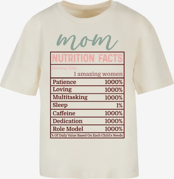 T-shirt F4NT4STIC en beige : devant