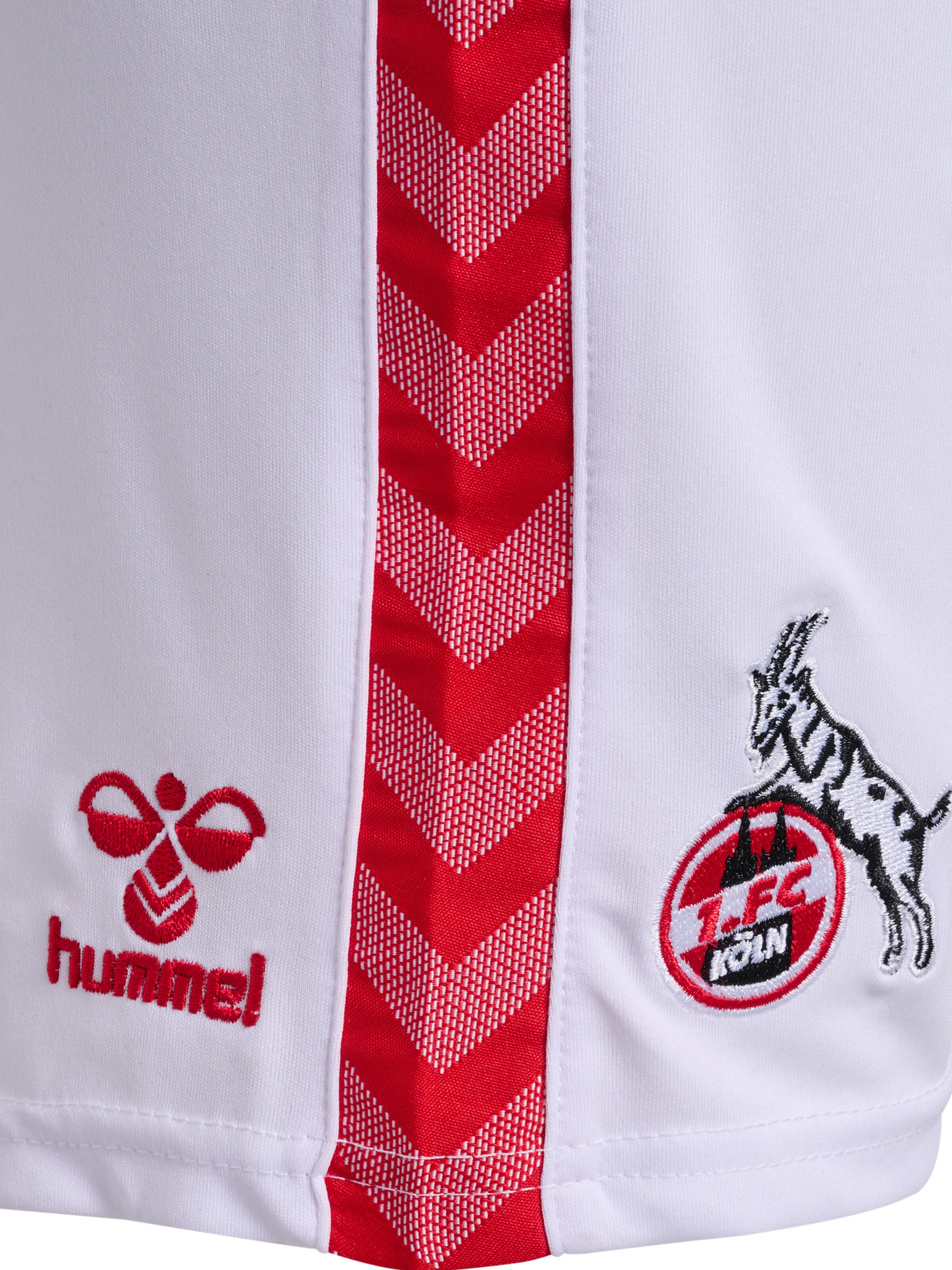 Regular Pantalon de sport Hummel en blanc
