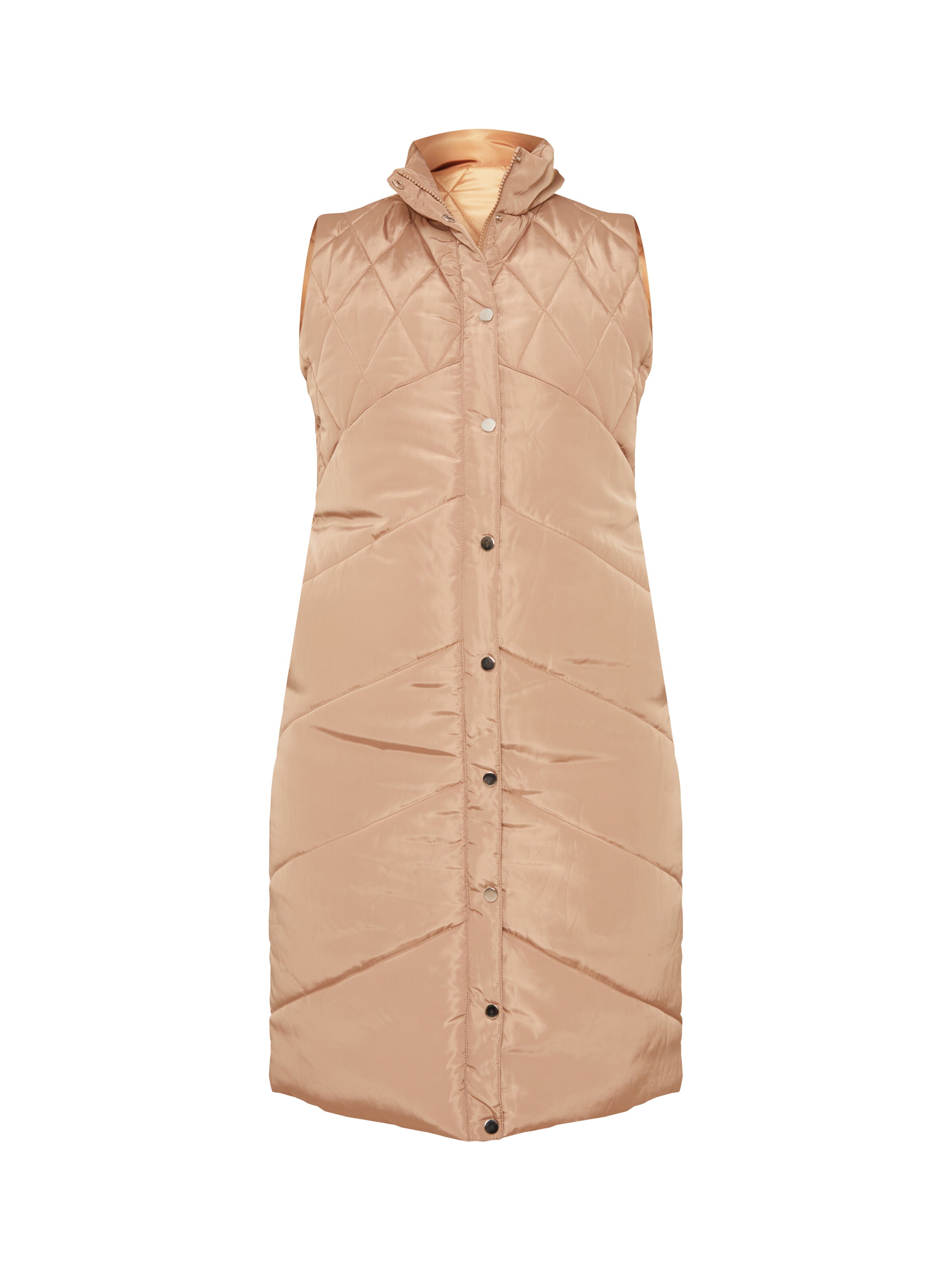 Chi Chi London Vest in Brown: front